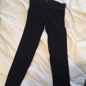 Forever 21 black cotton leggings size medium